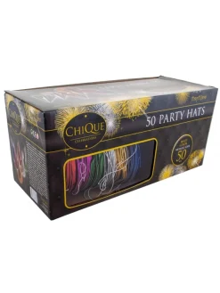 50 Chapeaux De Fêtes Couleurs Holographiques -Smiffys Soldes Boutique 50 chapeaux de fetes couleurs holographiques 2