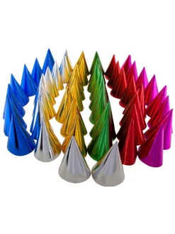 50 Chapeaux De FĂŞtes Couleurs Holographiques