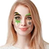 WIDMANN Adhésifs à Paillettes Visage - Sorcière Halloween -Smiffys Soldes Boutique adhesifs a paillettes visage sorciere halloween