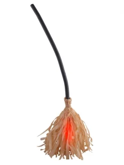 Balai Sorcière Dansant Avec Son Et Lumière -Smiffys Soldes Boutique balai sorciere dansant avec son et lumiere 2