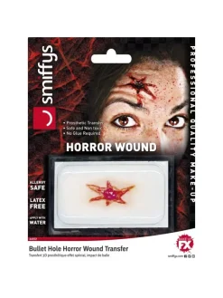 Smiffys Blessure Par Balle Couleur Chair (base D'eau Sans Allergène Et Sans Latex)