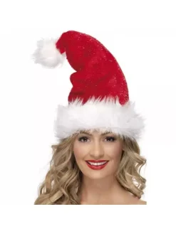 Smiffys Bonnet Père Noël En Velours