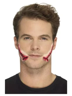 Smiffys Bouche Cousue En Latex (prothèse Avec Adhésif) -Smiffys Soldes Boutique bouche cousue en latex prothese avec adhesif 3