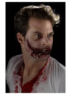 Smiffys Bouche Cousue En Latex (prothèse Avec Adhésif) -Smiffys Soldes Boutique bouche cousue en latex prothese avec adhesif 5