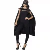 Smiffys Cape Avec Masque Noir -Smiffys Soldes Boutique cape avec masque noir