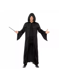 Smiffys Cape De Sorcier Adulte, Noir