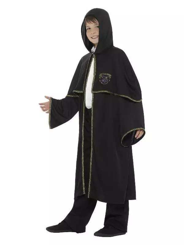 Smiffys Cape Noire Apprenti Sorcier Enfant 4 Smiffys Cape Noire Apprenti Sorcier Enfant – Image 2