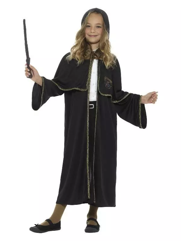 Smiffys Cape Noire Apprenti Sorcier Enfant 5 Smiffys Cape Noire Apprenti Sorcier Enfant – Image 3