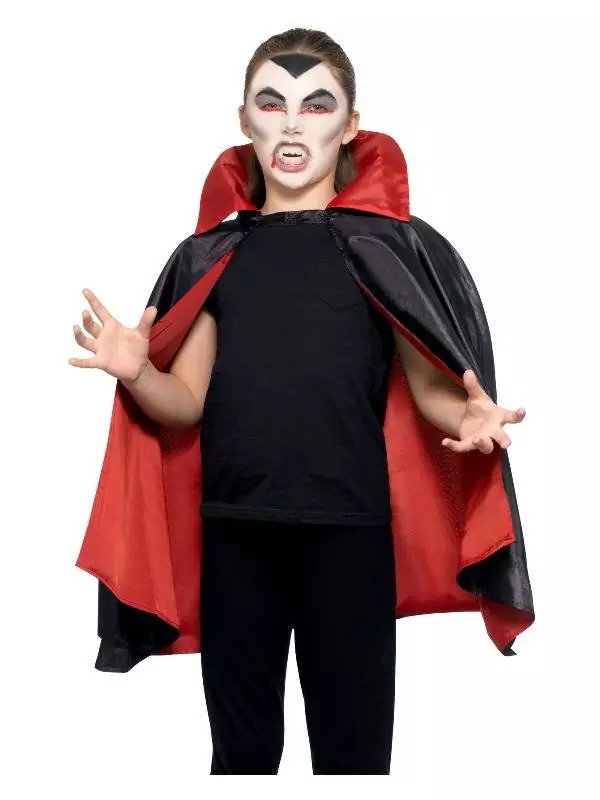 Smiffys Cape Réversible Enfant Vampire 3 Smiffys Cape Réversible Enfant Vampire