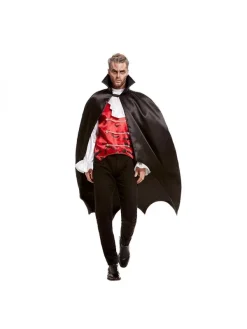 Smiffys Cape Vampire Noir Homme