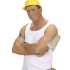 Casque De Chantier Jaune Adulte En Pvc -Smiffys Soldes Boutique casque de chantier jaune adulte en pvc