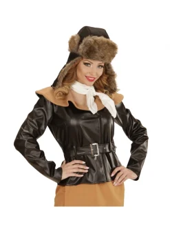 WIDMANN Chapeau Aviateur Adulte Avec Fausse Fourrure -Smiffys Soldes Boutique chapeau aviateur adulte avec fausse fourrure 2