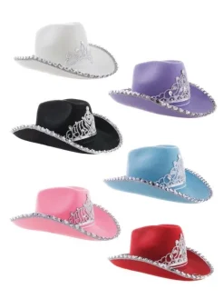 Chapeau Cowboy Avec Diadème, Femme - 6 Couleurs Au Choix 15 Chapeau Cowboy Avec Diadème, Femme - 6 Couleurs Au Choix -Smiffys Soldes Boutique chapeau cowboy avec diademe femme 6 couleurs au choix 6