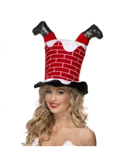 Smiffys Chapeau De Père Noël Tombé Dans La Cheminée