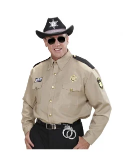 WIDMANN Chapeau De Shérif Adulte, Noir Ou Marron -Smiffys Soldes Boutique chapeau de sherif adulte noir ou marron 3