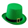 WIDMANN Chapeau Haut De Forme Vert, Saint-Patrick Avec Ruban Noir -Smiffys Soldes Boutique chapeau haut de forme vert saint patrick avec ruban noir