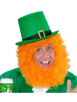 WIDMANN Chapeau Haut De Forme Vert, Saint-Patrick Avec Ruban Noir -Smiffys Soldes Boutique chapeau haut de forme vert saint patrick avec ruban noir 3