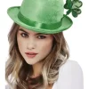 Smiffys Chapeau Melon En Velours Avec Trèfle Irlandais 1 Smiffys Chapeau Melon En Velours Avec Trèfle Irlandais -Smiffys Soldes Boutique chapeau melon en velours avec trefle irlandais