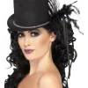Smiffys Chapeau Noir Avec Main De Squelette -Smiffys Soldes Boutique chapeau noir avec main de squelette