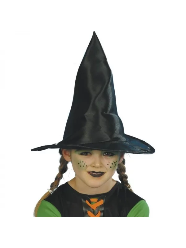 Smiffys Chapeau Sorcier/sorcière Enfant Nylon Noir 3 Smiffys Chapeau Sorcier/sorcière Enfant Nylon Noir
