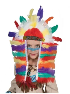 Coiffe De Chef Indien Enfant - 55 Cm