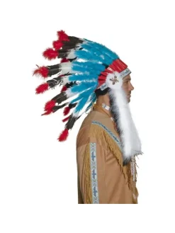 Smiffys Coiffe Indienne Western -Smiffys Soldes Boutique coiffe indienne western 2