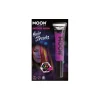 Smiffys Coloration Mèches De Cheveux UV Néon Violet– Moon Glow -Smiffys Soldes Boutique coloration meches de cheveux uv neon violet moon glow