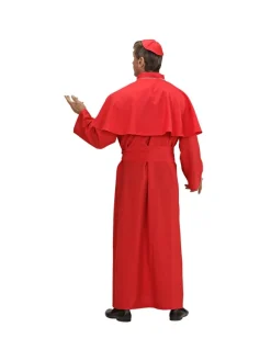 WIDMANN Costume Cardinal Rouge Du XXL Au XXXL (tunique, Cape, Ceinture, Calotte) 5 WIDMANN Costume Cardinal Rouge Du XXL Au XXXL (tunique, Cape, Ceinture, Calotte) -Smiffys Soldes Boutique costume cardinal rouge du xxl au xxxl tunique cape ceinture calotte 1