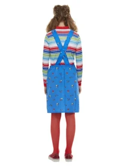 Smiffys Déguisement Chucky, Bleu Fille -Smiffys Soldes Boutique deguisement chucky bleu fille 1 2