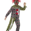 Smiffys Déguisement Clown Fou Enfant (haut, Pantalon Et Masque En EVA Avec Cheveux) 2 Smiffys Déguisement Clown Fou Enfant (haut, Pantalon Et Masque En EVA Avec Cheveux) -Smiffys Soldes Boutique deguisement clown fou enfant haut pantalon et masque en eva avec cheveux