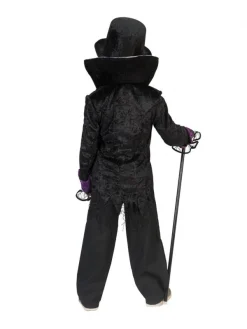 Déguisement De Vampire Garçon Avec Veste Queue De Pie Et Jabot -Smiffys Soldes Boutique deguisement de vampire garcon avec veste queue de pie et jabot 2