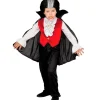 WIDMANN Déguisement Dracula Garçon (chemise Avec Veste, Jabots, Pantalon, Cape Avec Collar) -Smiffys Soldes Boutique deguisement dracula garcon chemise avec veste jabots pantalon cape avec collar