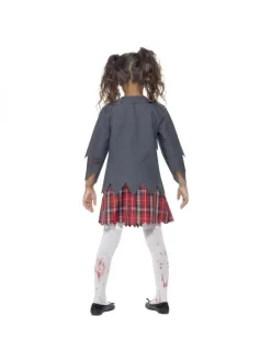 Smiffys Déguisement écolière Zombie (jupe, Veste, Fausse Chemise Et Cravate) -Smiffys Soldes Boutique deguisement ecoliere zombie jupe veste fausse chemise et cravate 2