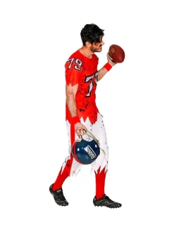 WIDMANN Déguisement Joueur De Football Américain Zombie Homme (tee-shirt Rembourré, Pantalon) -Smiffys Soldes Boutique deguisement joueur de football americain zombie homme tee shirt rembourre pantalon 2