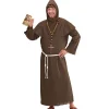 WIDMANN Déguisement Moine Homme (robe, Ceinture, Capuche) -Smiffys Soldes Boutique deguisement moine homme robe ceinture capuche