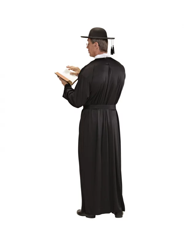 WIDMANN Déguisement Prêtre Homme (tunique, Ceinture) 5 WIDMANN Déguisement Prêtre Homme (tunique, Ceinture) – Image 3