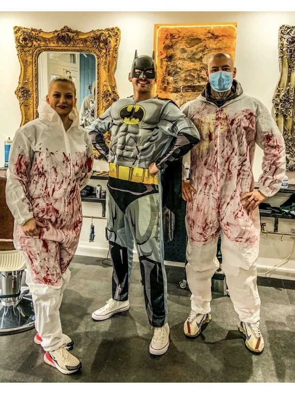 Smiffys Déguisement Scientifique Sanguinaire Adulte (combinaison, Lunette) 5 Smiffys Déguisement Scientifique Sanguinaire Adulte (combinaison, Lunette) – Image 3