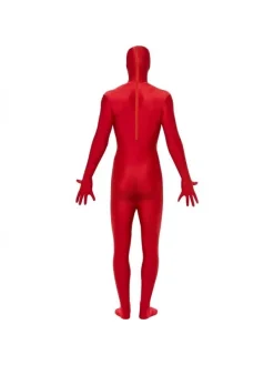 Smiffys Déguisement Seconde Peau Rouge Adulte (combinaison Avec Cagoule) -Smiffys Soldes Boutique deguisement seconde peau rouge adulte combinaison avec cagoule 4