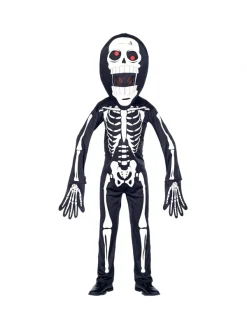 WIDMANN Déguisement Squelette Enfant Avec Masque Géant -Smiffys Soldes Boutique deguisement squelette enfant avec masque geant 2
