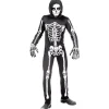 WIDMANN Déguisement Squelette Enfant (combinaison à Capuche) -Smiffys Soldes Boutique deguisement squelette enfant combinaison a capuche