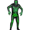 WIDMANN Déguisement Squelette Neon Homme (tenue, Gants, Masque) -Smiffys Soldes Boutique deguisement squelette neon homme tenue gants masque