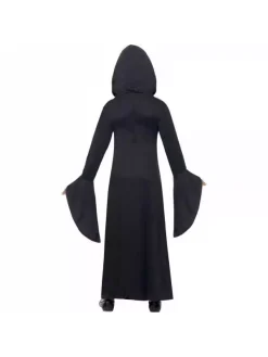 Smiffys Déguisement Vampiresse Fille (robe Rouge Et Noire à Capuche) -Smiffys Soldes Boutique deguisement vampiresse fille robe rouge et noire a capuche 2