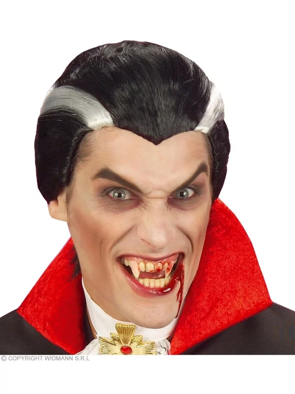 WIDMANN Dents De Vampire (2 Canines Et 0,6 Ml Colle Fixant) 3 WIDMANN Dents De Vampire (2 Canines Et 0,6 Ml Colle Fixant)