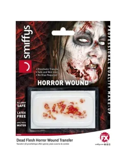 Smiffys Fausse Plaie De Zombie Auto-adhésive -Smiffys Soldes Boutique fausse plaie de zombie auto adhesive 1