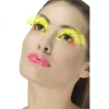 Smiffys Faux Cils Jaunes à Pois -Smiffys Soldes Boutique faux cils jaunes a pois