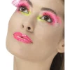 Smiffys Faux Cils Rose Fluo à Pois + Colle 1 Smiffys Faux Cils Rose Fluo à Pois + Colle -Smiffys Soldes Boutique faux cils rose fluo a pois colle