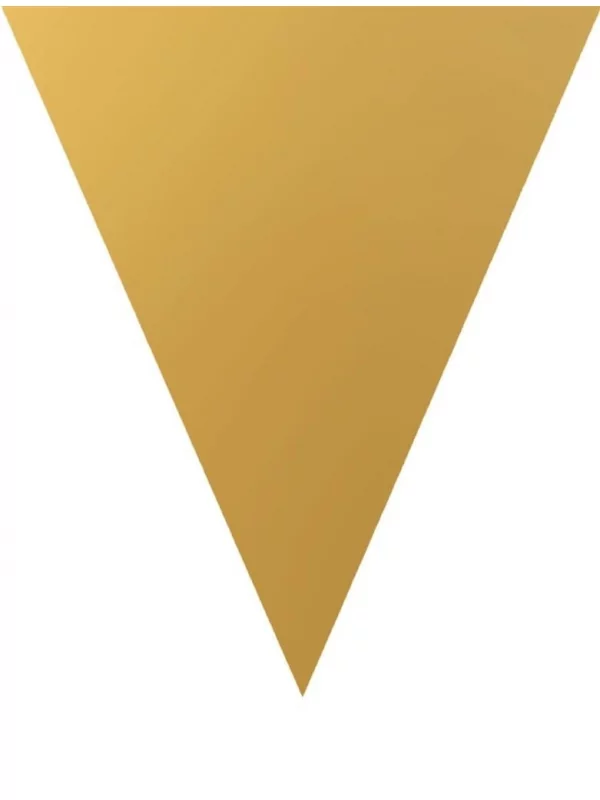 ESPA - Funny Fashion Guirlande Dorée/argent De 5m Avec 10 Fanions 3 ESPA - Funny Fashion Guirlande Dorée/argent De 5m Avec 10 Fanions