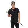 Smiffys Kit Adulte Vaudou (haut De Forme, Collier & Canne) -Smiffys Soldes Boutique kit adulte vaudou haut de forme collier canne