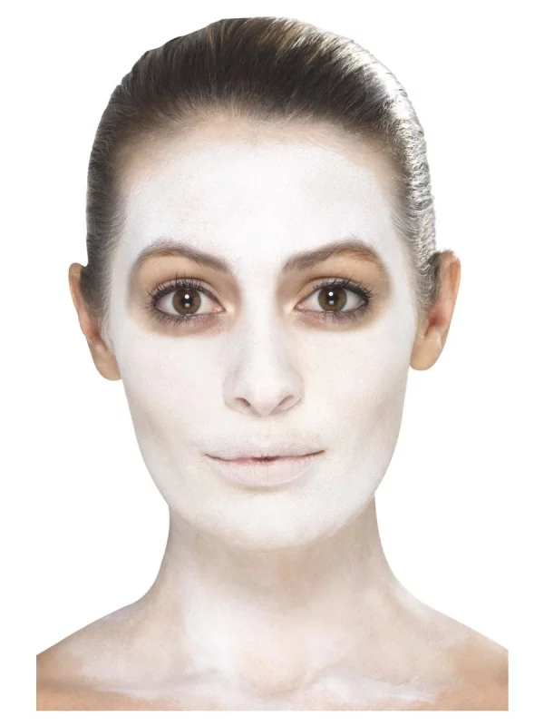 Smiffys Kit De Maquillage Poupée Abîmée, Aqua, Noir, Tatouages, Peinture Pour Visage, Cils, éponge Et Pinceau 4 Smiffys Kit De Maquillage Poupée Abîmée, Aqua, Noir, Tatouages, Peinture Pour Visage, Cils, éponge Et Pinceau – Image 2