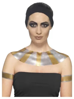 Smiffys Kit Latex Métallique Or Et Argent (1 X29,57 Ml, Maquillage Or Et Argent, 2 éponges) 21 Smiffys Kit Latex Métallique Or Et Argent (1 X29,57 Ml, Maquillage Or Et Argent, 2 éponges) -Smiffys Soldes Boutique kit latex metallique or et argent 1 x2957 ml maquillage or et argent 2 eponges 8